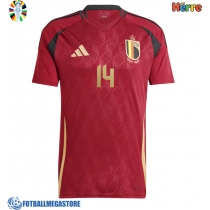 Fotballdrakt Herre Belgia Dodi Lukebakio #14 Hjemmedrakt EM 2024 Kortermet